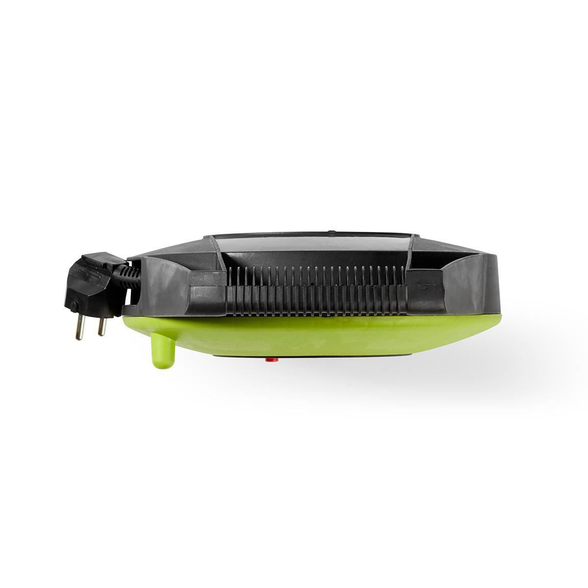 Nedis Cable Reel | Plug with earth contact | 10.0 m | 3000 W | 16 A | Kind of grounding: Side Contacts | 230 V AC 50/60 Hz | Socket angle: 90 ° | H05VV-F 3G1.5mm² | Fuse: Yes | Black / Green