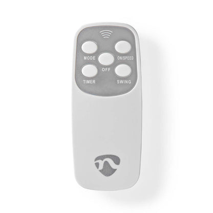 Nedis SmartLife Fan | Wi-Fi | 400 mm | Adjustable height | Rotates automatically | 3-Speed | Timer | Remote control | Android™ / IOS | White