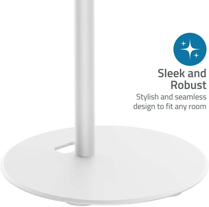 Nedis Speaker Mount | Compatible with: Sonos® Era100 | Stand | 3 kg | Fixed | ABS / Metal | White