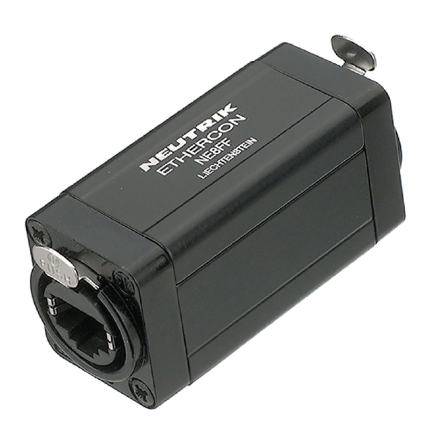 Neutrik EtherCON RJ45 feedthrough coupler for cable extensions