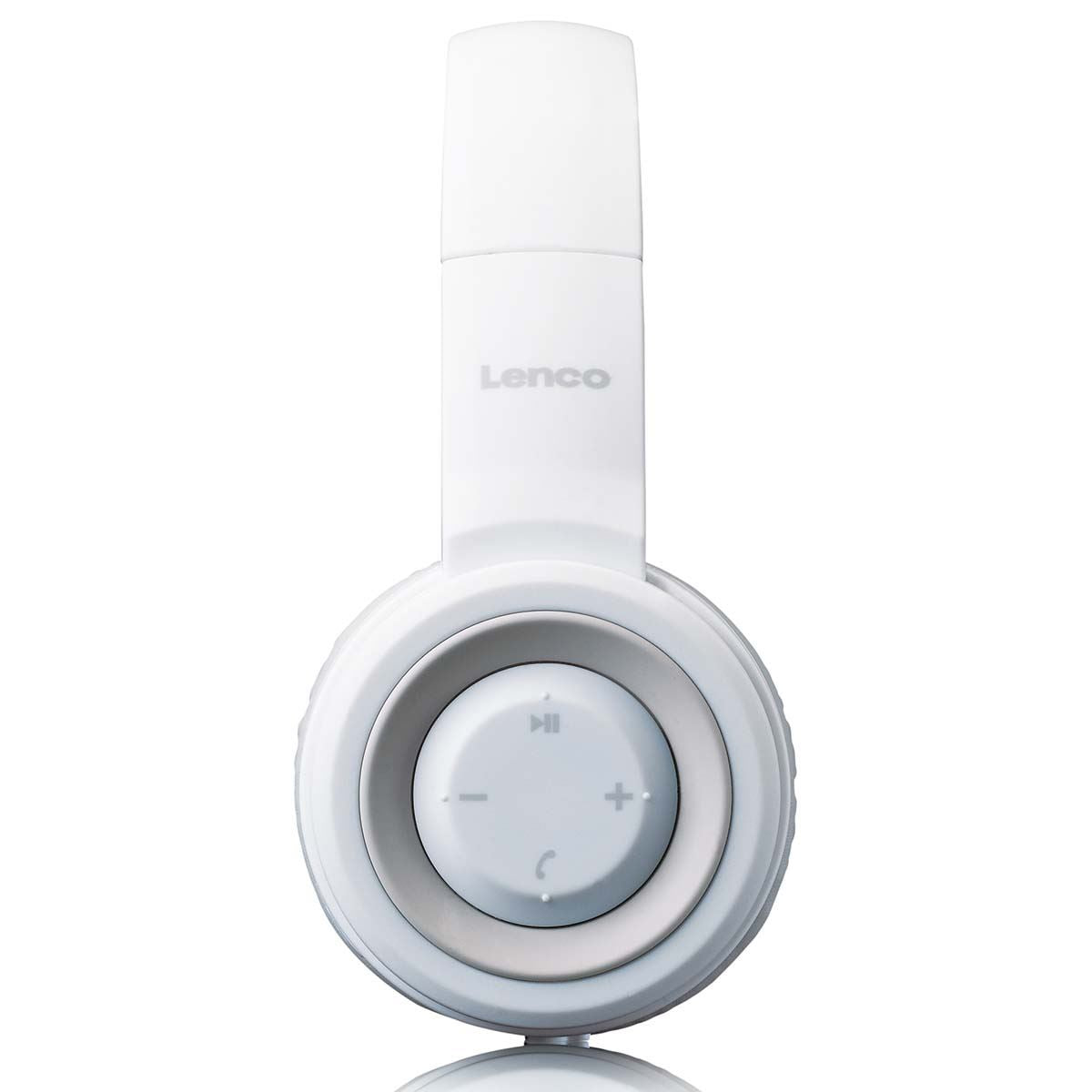 Lenco HPB-330WH | Bluetooth® Headphones | IPX Splashproof | White
