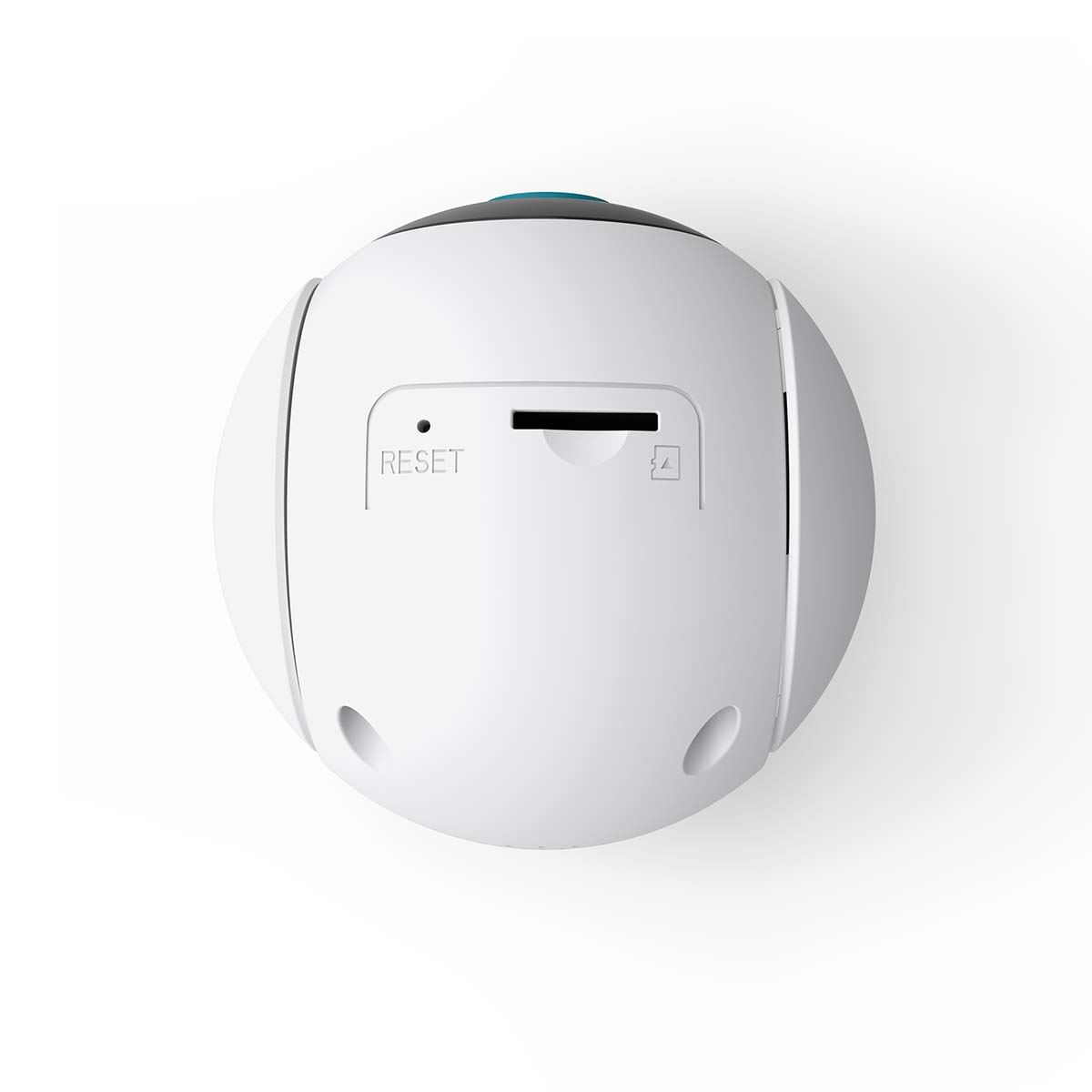 Nedis SmartLife Indoor Camera | Wi-Fi | 3MP Full HD 1296p | Pan tilt | Cloud Storage (optional) / microSD (not included) / Onvif | With motion sensor | Night vision | White