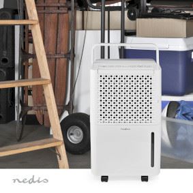 Nedis Dehumidifier | 10 l/Day | Dehumidification / Automatic / Dry laundry / Ventilation | Yes | 100 m³/h