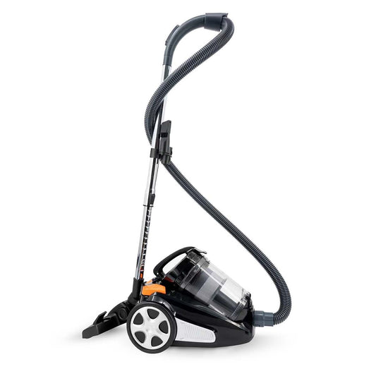 Nedis Bagless Vacuum Cleaner | Bagless | 700 W | Dust capacity: 3.0 l | Combi Brush | Action radius: 8.50 m | HEPA air filter | Anthracite / Black / Orange