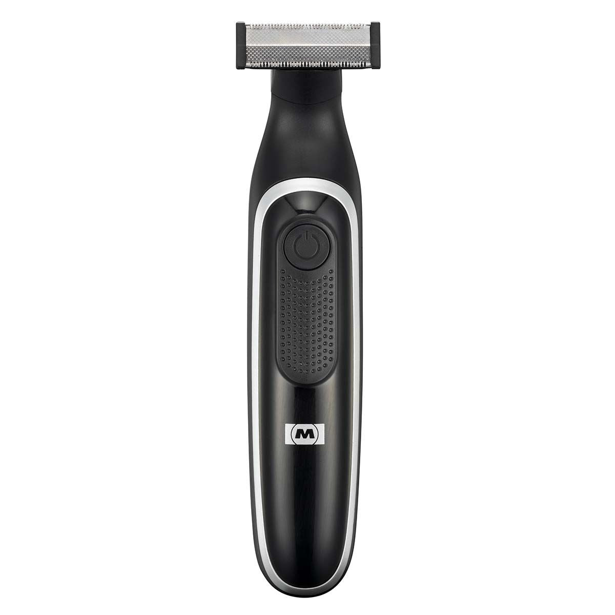 MELISSA Rechargeable Beard and Body Trimmer with Ultra-thin Razor | 4 Spacer Combs  | Black