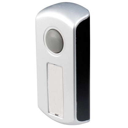Alecto Wireless Battery Powered Doorbell | 36 Tones | Black / Silver