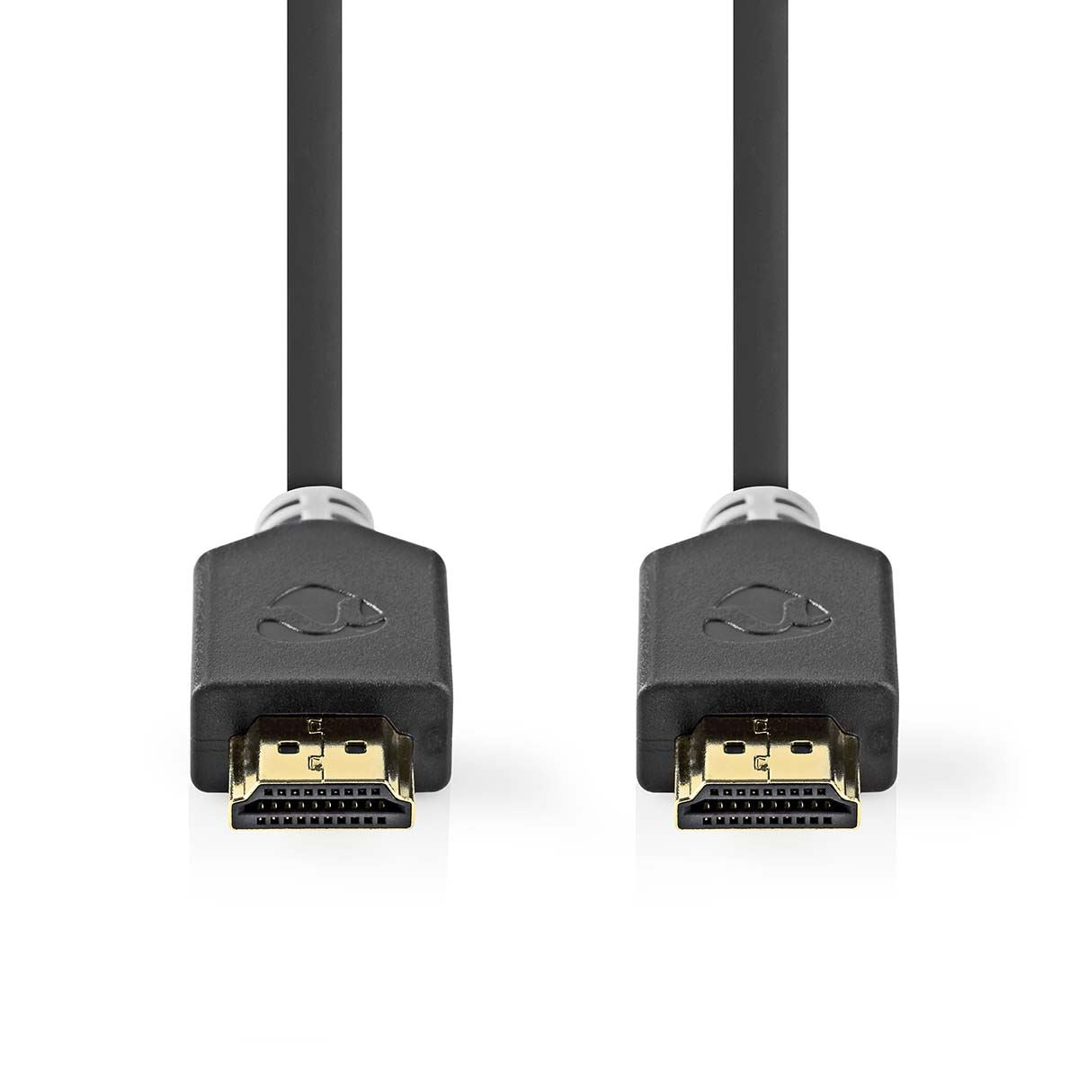 Nedis Ultra High Speed HDMI™ Cable | HDMI™ Connector | HDMI™ Connector | 8K@60Hz | 48 Gbps | 5.00 m | Round | 8.3 mm | Anthracite | Box | 17.080.977