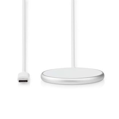 Nedis Wireless Charger | 5 / 7.5 / 10 / 15 W | 1.0 / 1.1 / 1.67 / 2 A | Including cable | USB Type-C™ | 1.00 m