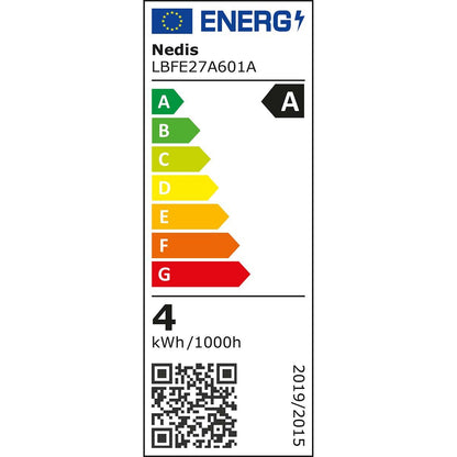 Nedis LED Filament Bulb E27 | A60 | 3.8 W | 806 lm | 2700 K | Warm White | Retro Style | 1 pcs