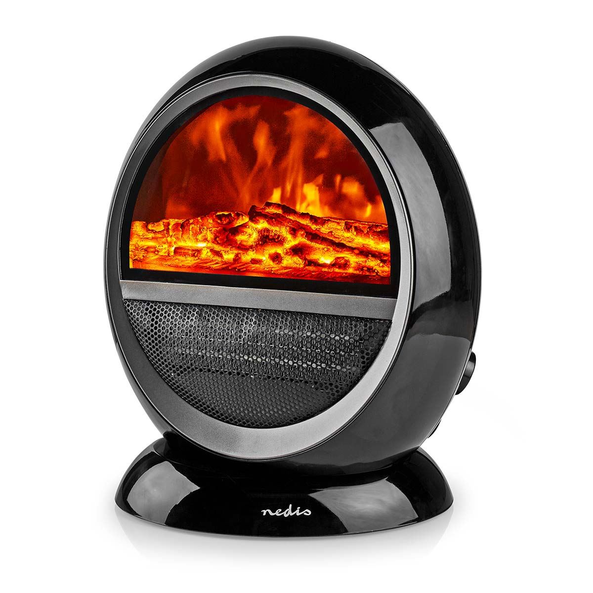 Nedis Ceramic PTC Fan Heater | 1000 / 1500 W | 2 Heat Modes | Adjustable thermostat | Rotates automatically | Overheating protection | Fall over protection