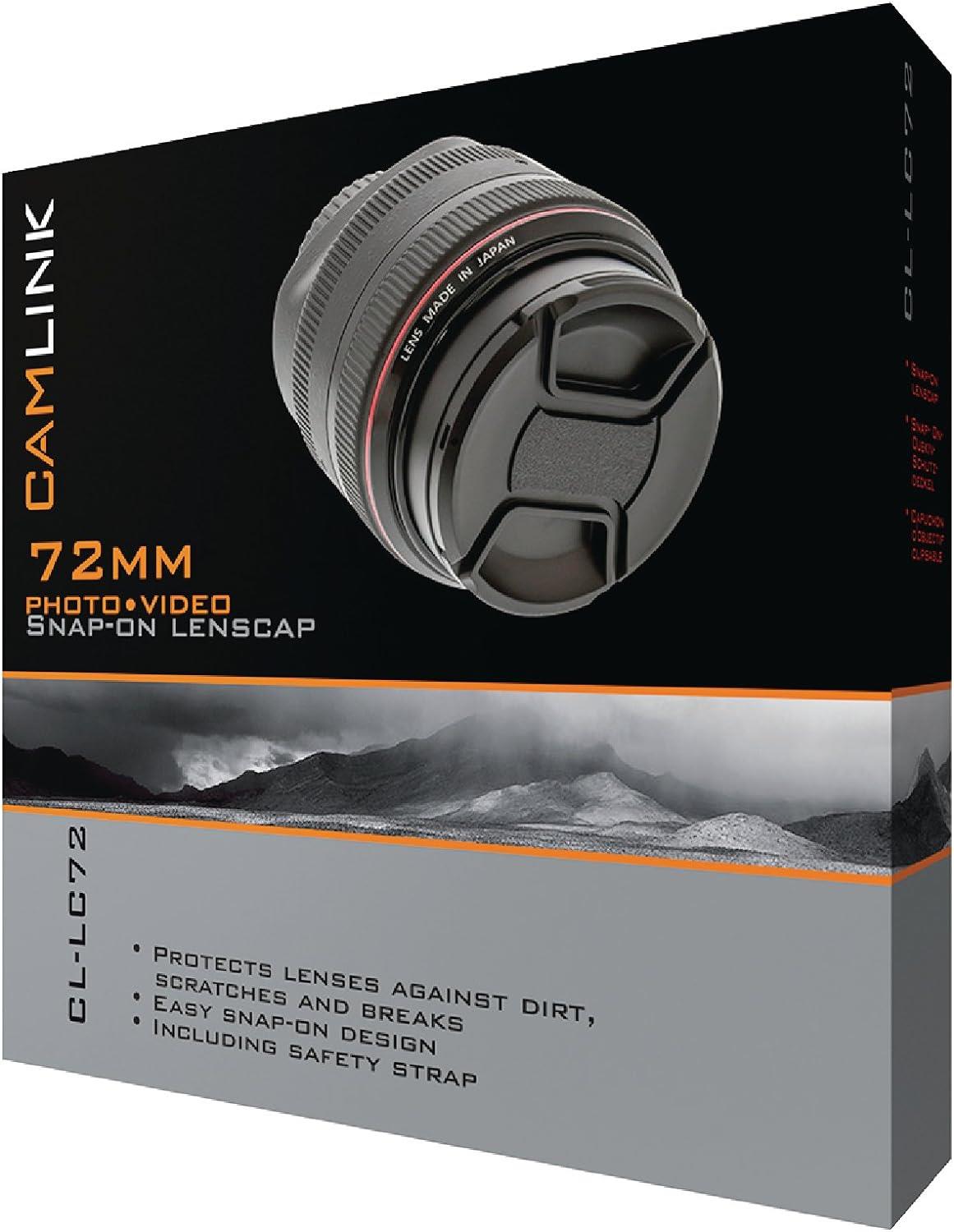 Camlink Snap-on Lens Cap | 72 mm
