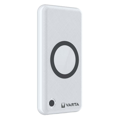 Varta 57908101111 | Mag Pro Wireless Power Bank 15.000mAh - White Edition
