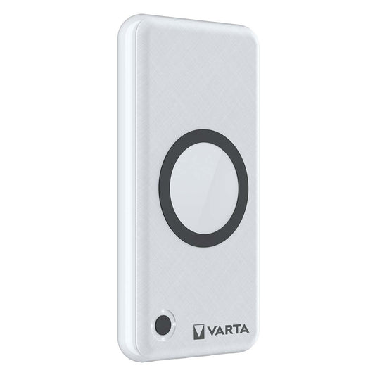 Varta 57908101111 | Mag Pro Wireless Power Bank 15.000mAh - White Edition