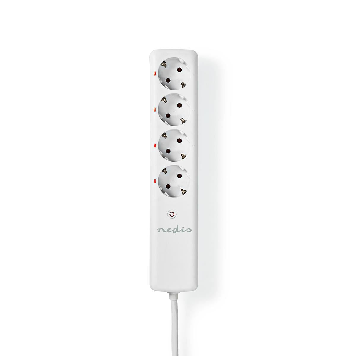 Nedis RFP410FWT | RF Plug | 433 MHz | 3680 W | Plug with earth contact / Type F (CEE 7/7) | White
