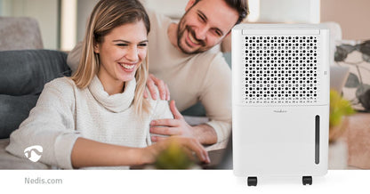 Nedis Dehumidifier | 10 l/Day | Dehumidification / Automatic / Dry laundry / Ventilation | Yes | 100 m³/h