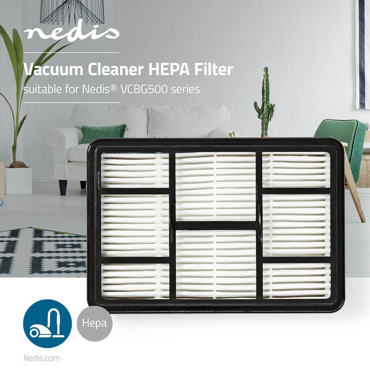 Nedis Vacuum Cleaner Motor Filter | Replacement for: Nedis | VCBG500-Series