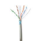 Nedis Network Cable Roll | CAT6 | Stranded | F/UTP | CCA | 50.0 m | Indoor | Round | PVC | Grey | Pull Box