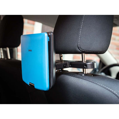 Lenco DVP-910BU | Portable 9" DVD-Player | USB Headphones and Mounting bracket |Blue / Black