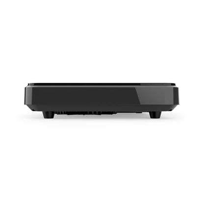 MELISSA Induction Cooktop | 2000 W | 10 Power levels | 8 Presets | Timer function | Boost function | LCD Display | Overheat protection | Child lock | Black