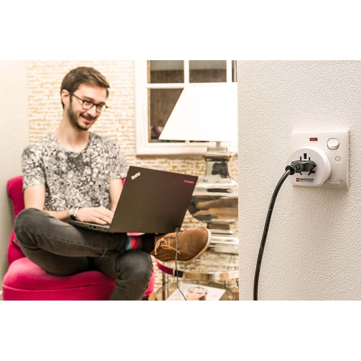 Skross SKross | Travel Adapter | Combo - World-to-South Africa Earthed