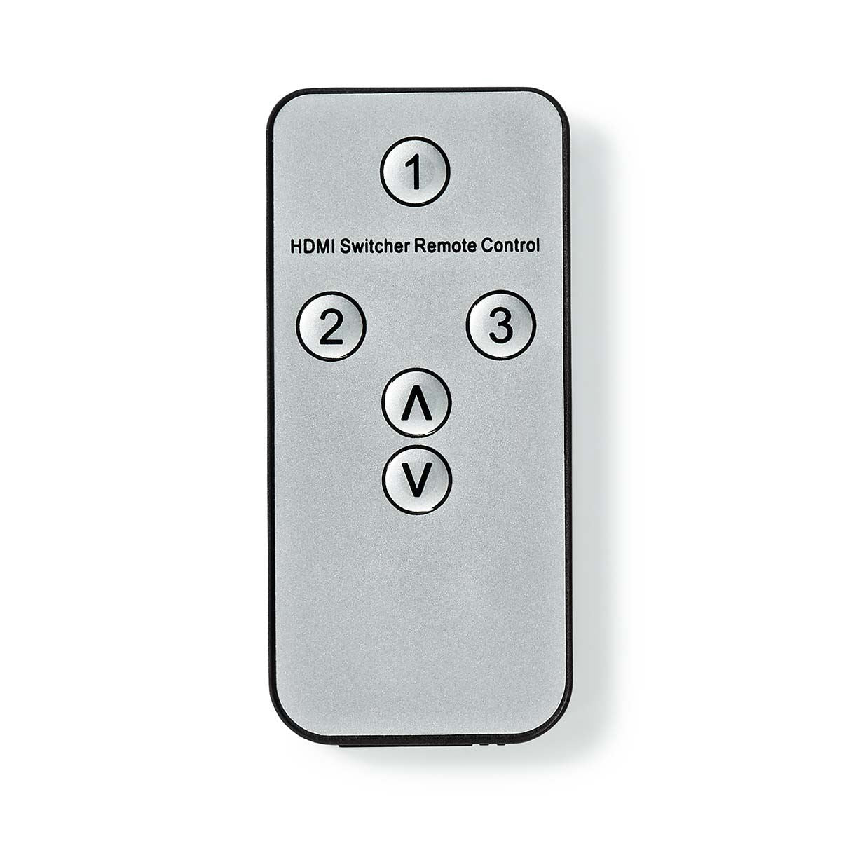 Nedis HDMI™ Switch | 3 port(s) | 3x HDMI™ Input | HDMI™ Output | 8K@60Hz | 45 Gbps | Remote controlled | Aluminium | Anthracite