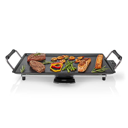 Nedis Teppanyaki Table Grill | Baking surface ( l x w ): 47.5 x 26.5 cm | 5 Heat Settings