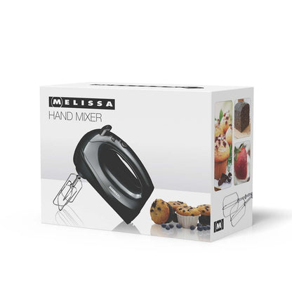 MELISSA Hand Mixer with Turbo 300 Watt | Black
