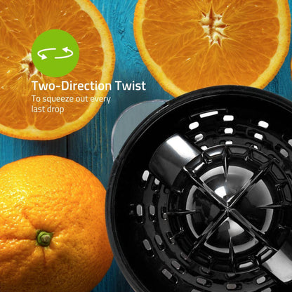 Gastronoma 18230101 | Citrus Press | 40 W | 0.8 L l Black / Stainless Steel