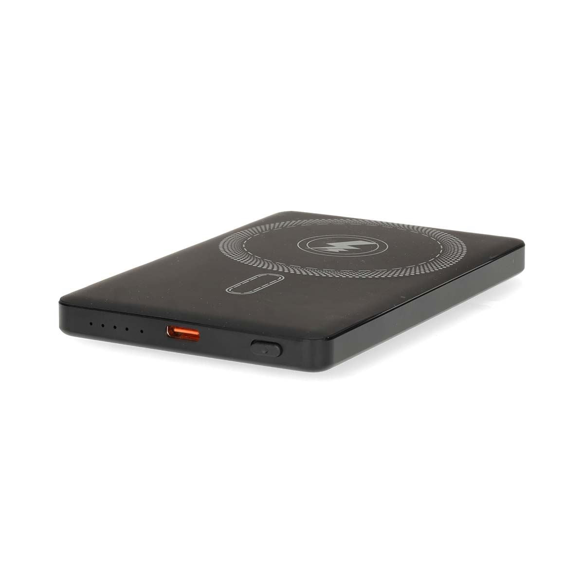 Nedis PBKWL20W025BK | Powerbank | 5000 mAh | Wireless charging | 1.67 / 2.22 / 3.0 A | Number of outputs: 1 | Output connection: 1x USB-C™ | Input connection: 1x USB-C™ | PD3.0 20W | Lithium-Polymer