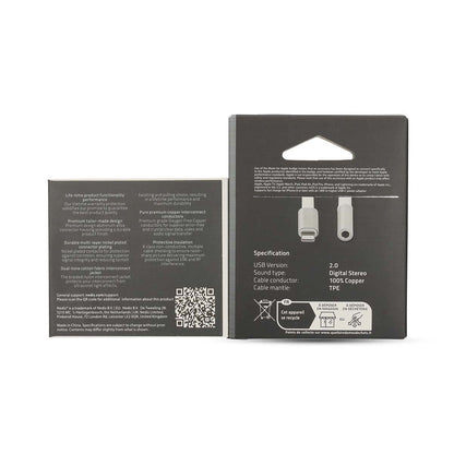 Nedis Lightning Adapter | Apple Lightning 8-Pin | 3.5 mm Female | Gold Plated | 0.15 m | Round | Aluminium