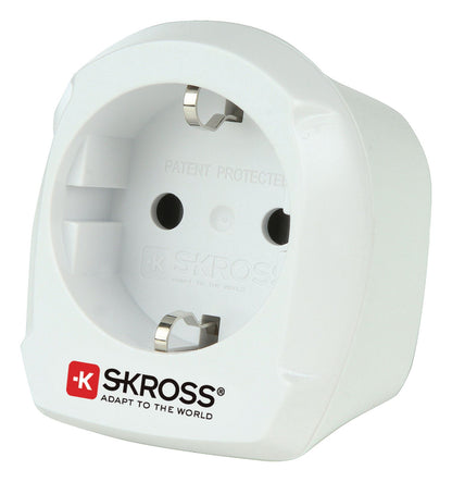 Skross SKross | Travel Adapter Europe to UK Earthed