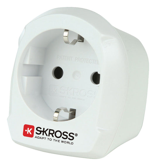 Skross SKross | Travel Adapter Europe to UK Earthed