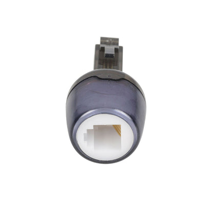 Nedis Anti-Twist Telecom Adapter | Connector type: RJ10 | Adapter type: Adapter | PVC | Black / Transparent
