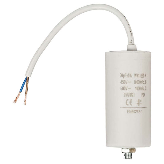Nedis WCC30UF450V | Capacitor | 30 uF | 450 V | Wire Lead | 10 pcs