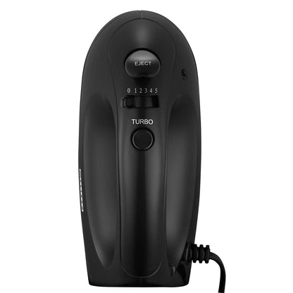 MELISSA Hand Mixer | 5 Speeds with Turbo | 300 Watt | Black