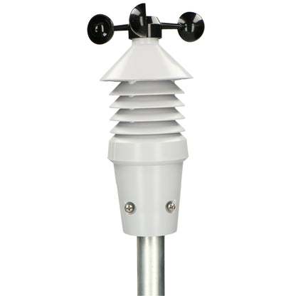 Alecto Weather Station | Indoor and Outdoor Temperature, Forcast, Wind, Humidity & More | Outside Wireless sensor | Black