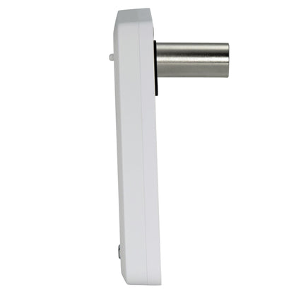 Alecto LCD Digital Battery Powered Door Peephole Viewer with Colour 2.4" Display | White