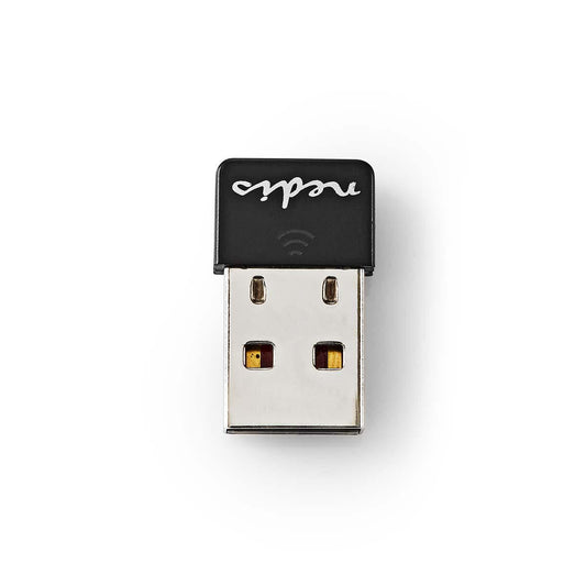 Nedis Network Dongle | Wi-Fi | N150 | 2.4 GHz | USB2.0 | Wi-Fi speed total: 150 Mbps | Windows 10 / Windows 7 / Windows 8