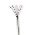 Nedis Network Cable Roll | CAT6 | Solid | U/UTP | CCA | 305.0 m | Indoor | Round | PVC | Grey | Pull Box