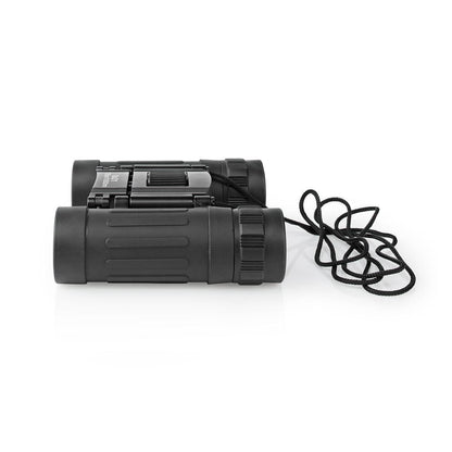 Nedis Binocular | Magnification: 8 x | Objective lens diameter: 21 mm | Field of view: 128 m | Travel bag included | Black
