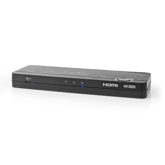 Nedis HDMI™ Converter | USB-C™ Female / 2x HDMI™ Input / 4x USB A Female | 1x HDMI™ Output | 1-way | 4K@60Hz | 18 Gbps | ABS | Anthracite