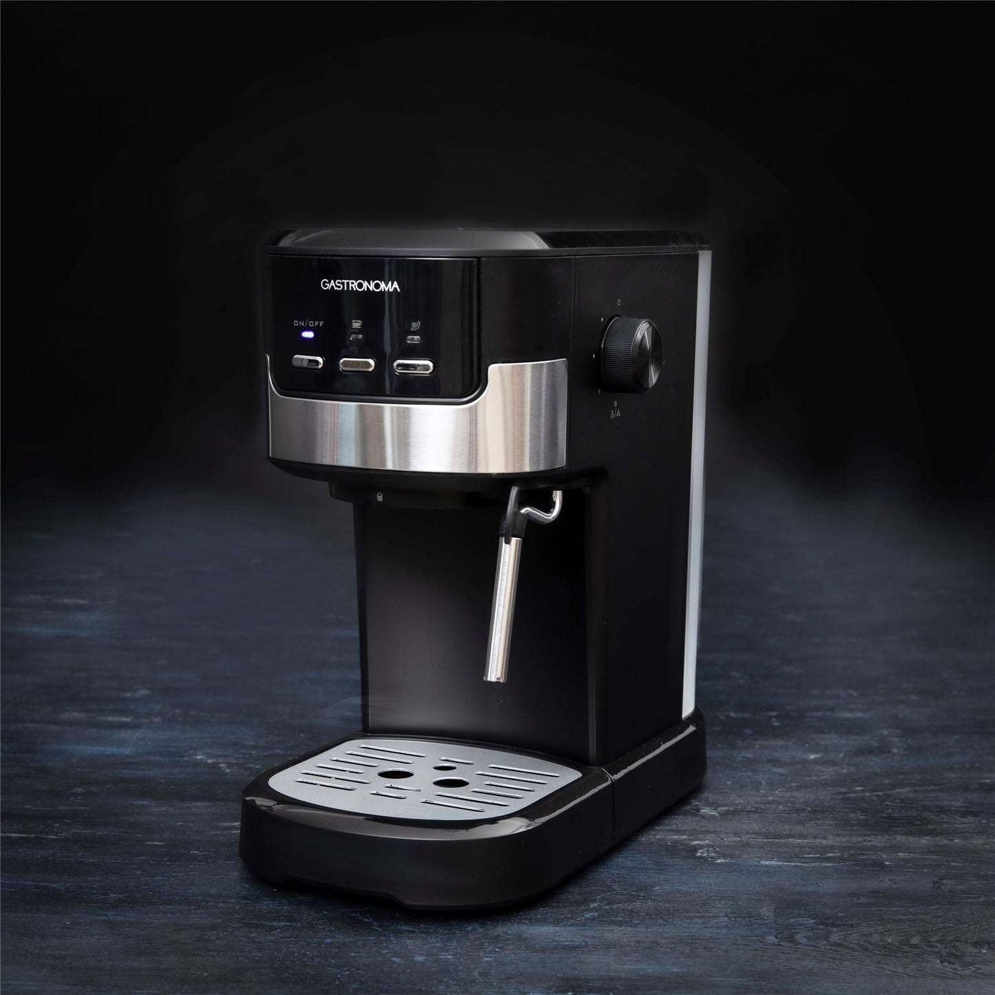 Gastronoma 18110002 | Espresso Coffee Maker 15 bar 1100W | Black / Stainless Steel