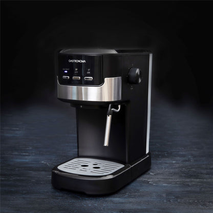 Gastronoma 18110002 | Espresso Coffee Maker 15 bar 1100W | Black / Stainless Steel