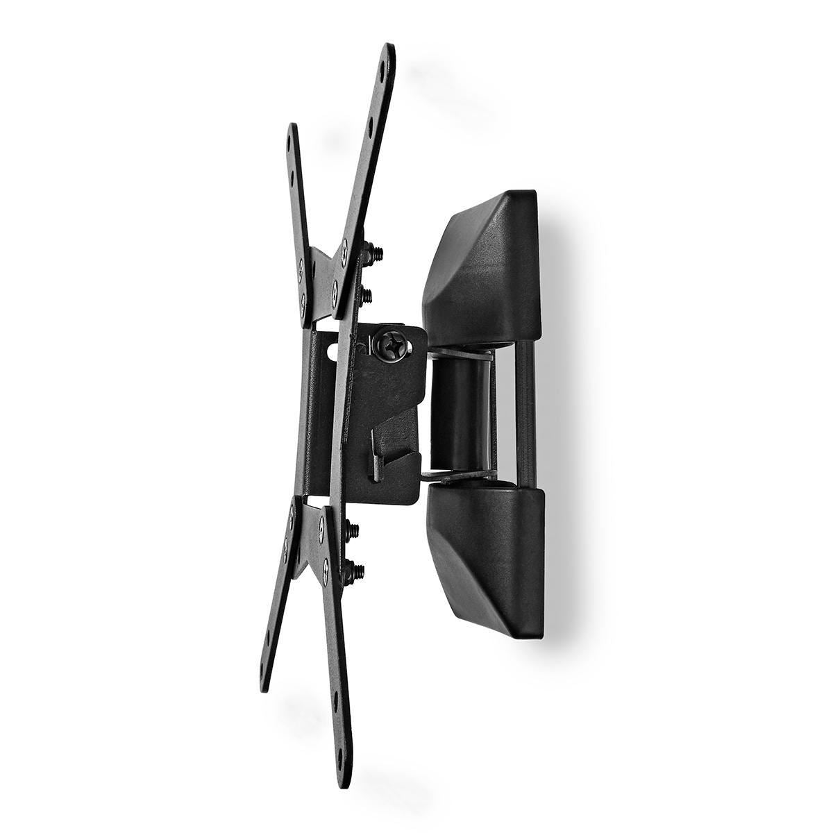 Nedis Full Motion TV Wall Mount | 10 - 32 " | Maximum supported screen weight: 30 kg | Tiltable | Rotatable | Minimum wall distance: 68 mm | Maximum wall distance: 68 mm | 1 Pivot point(s) | Steel | Black