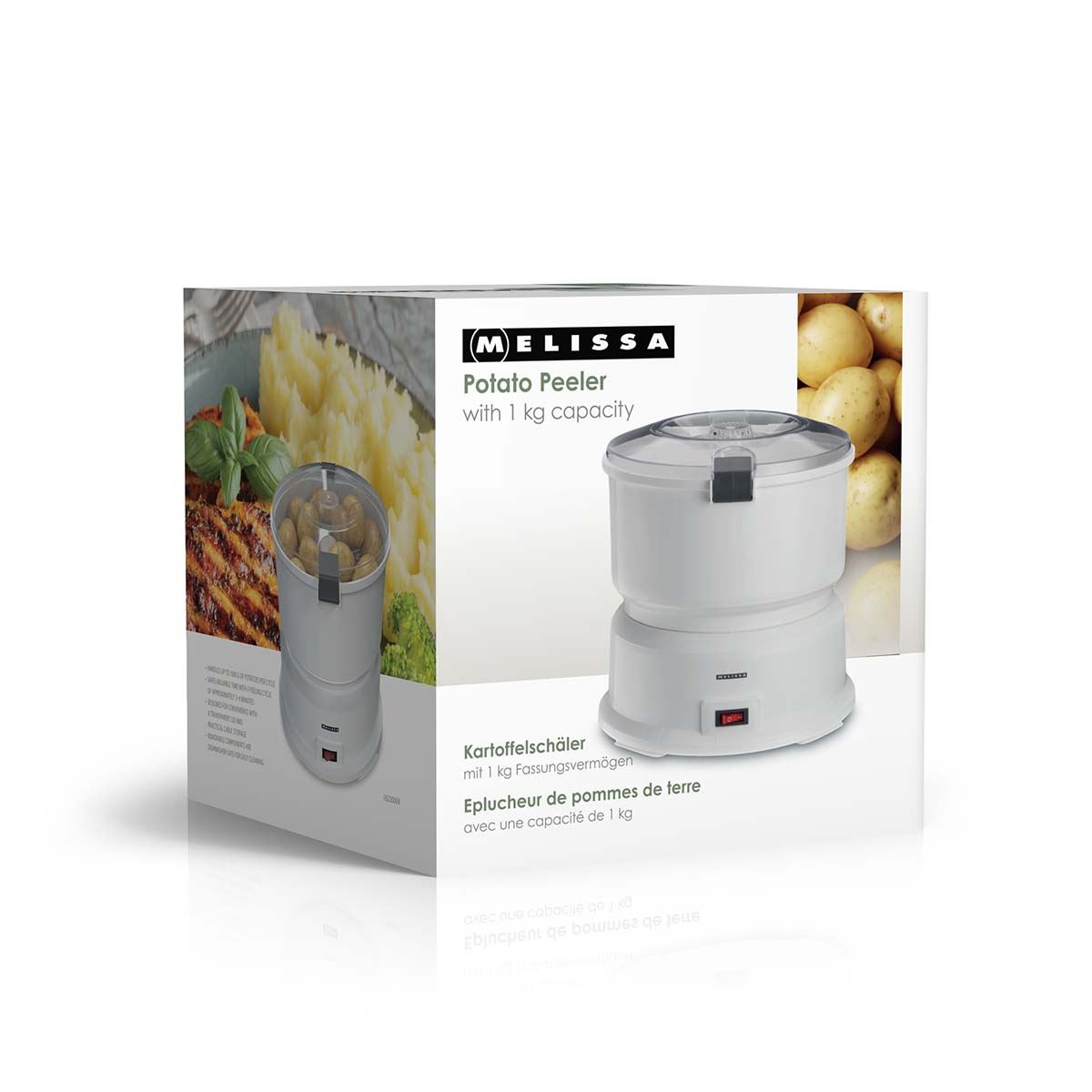 MELISSA 85W Electric Potato Peeler Machine |1kg | with Container