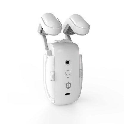 Nedis SmartLife Curtain Robot | I Rail / Rod Rail / U Rail | Curtains / Drapes | Battery Powered / USB Powered | 4000 mAh | Bluetooth® | White