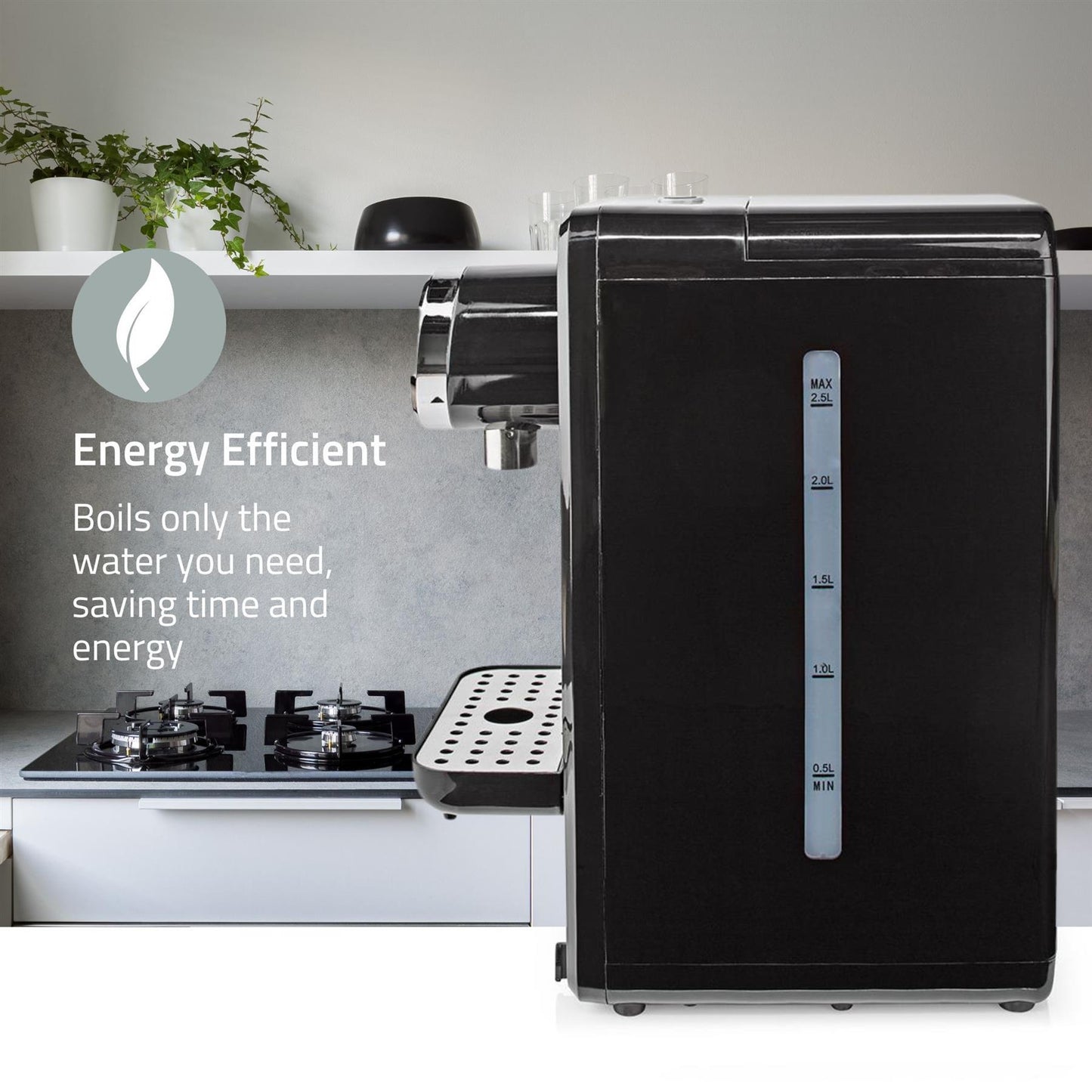 Nedis Hot Water Dispenser | 2600 W | 2.5 l | Black