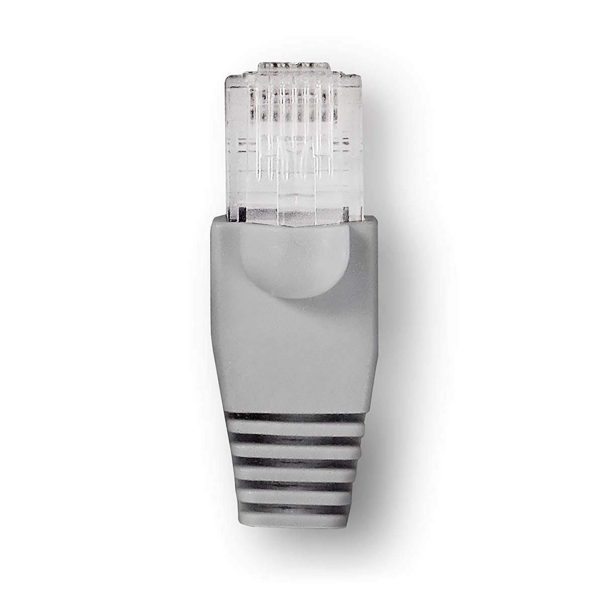 Nedis RJ45 Connector | Male | Solid UTP CAT6 | Straight | Gold Plated | 10 pcs | PVC | Grey | Box