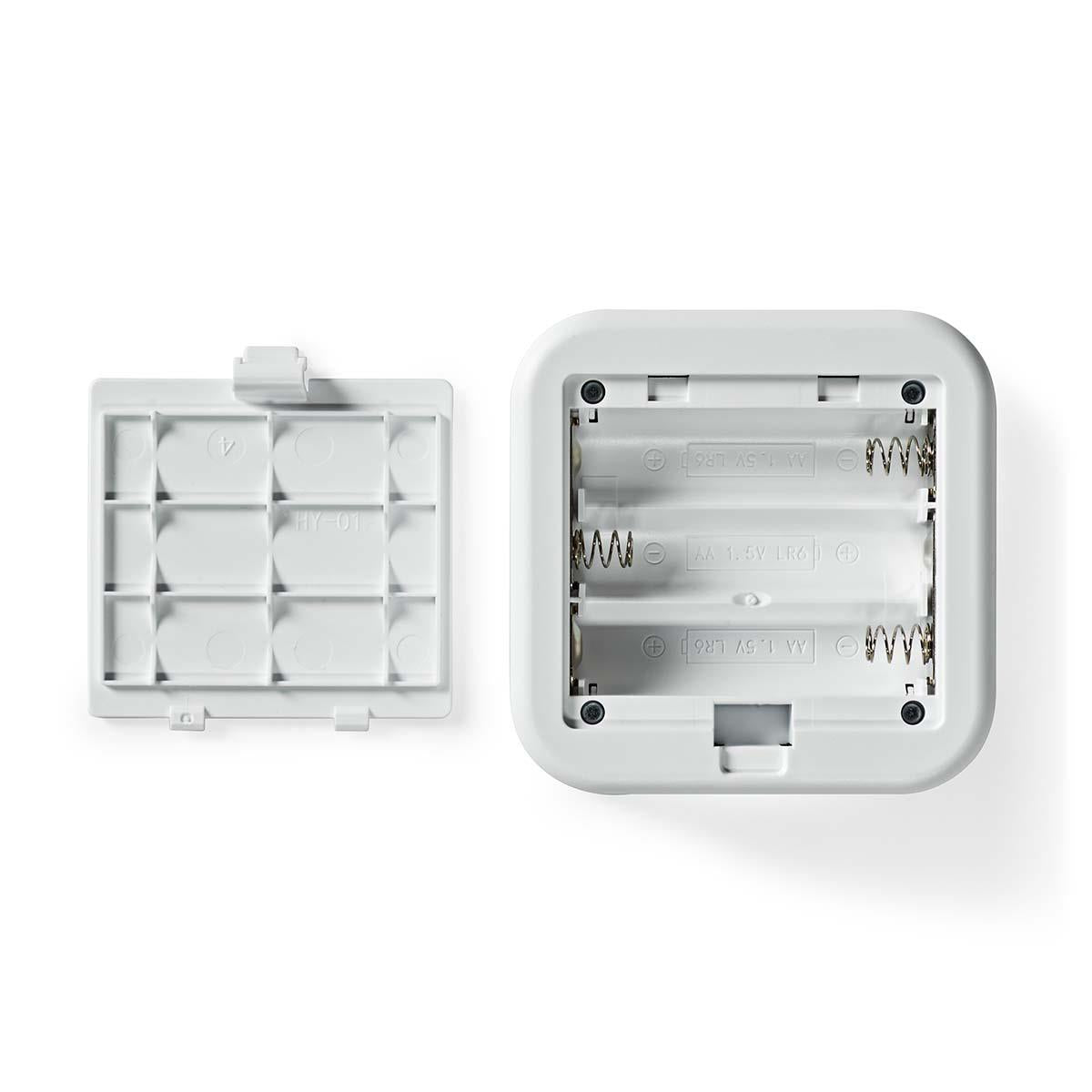 Nedis SmartLife Chime | 433 MHz | Accessory for: WIFICDP10GY / WIFICDP30WT / WIFICDP40CWT | Battery Powered / USB Powered | 4 Sounds | 4.5 V DC / 5 V DC | Adjustable volume | White