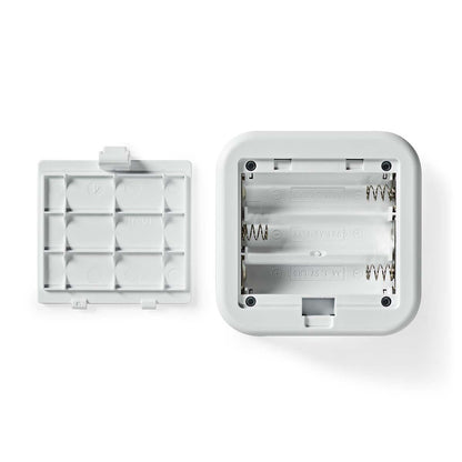 Nedis SmartLife Chime | 433 MHz | Accessory for: WIFICDP10GY / WIFICDP30WT / WIFICDP40CWT | Battery Powered / USB Powered | 4 Sounds | 4.5 V DC / 5 V DC | Adjustable volume | White